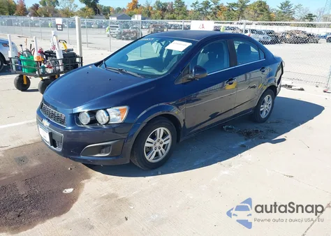 2015 Chevrolet Sonic Lt Auto from USA, damaged, VIN 1G1JC5SG2F4183026